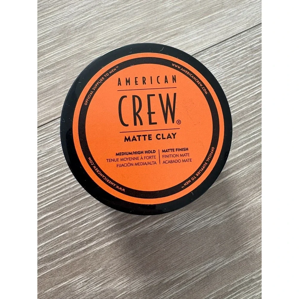 American Crew Matte‎ Clay High/Medium Hold Shine Matte Finish Hair Style 3oz